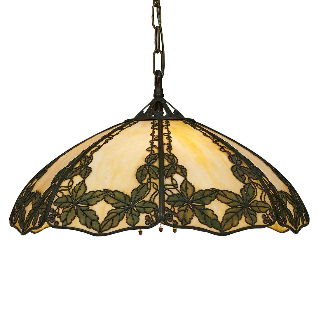 The Handel Lamp Co. hanging light fixture (1 of 2)