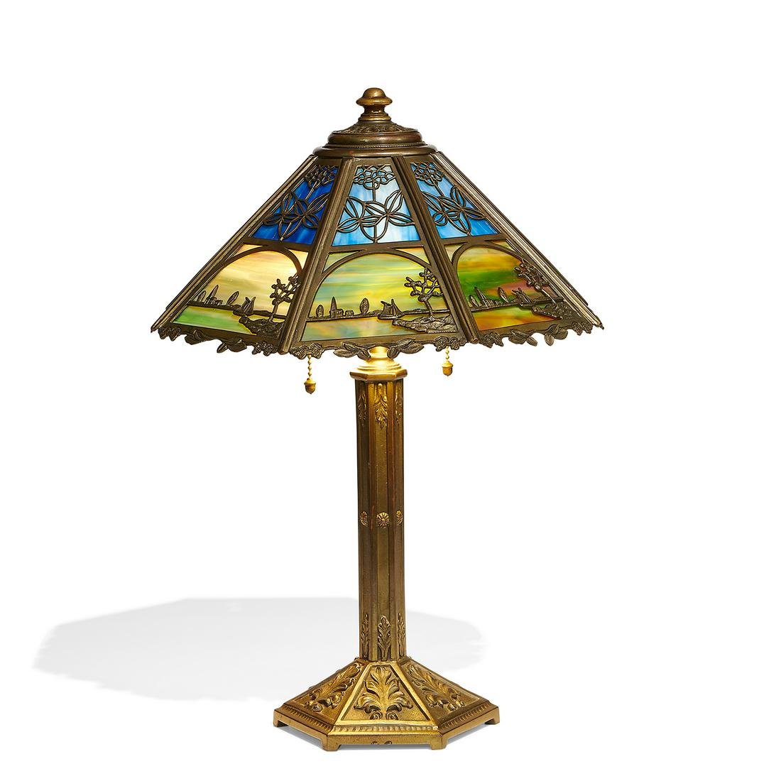 Bradley & Hubbard table lamp (1 of 4)