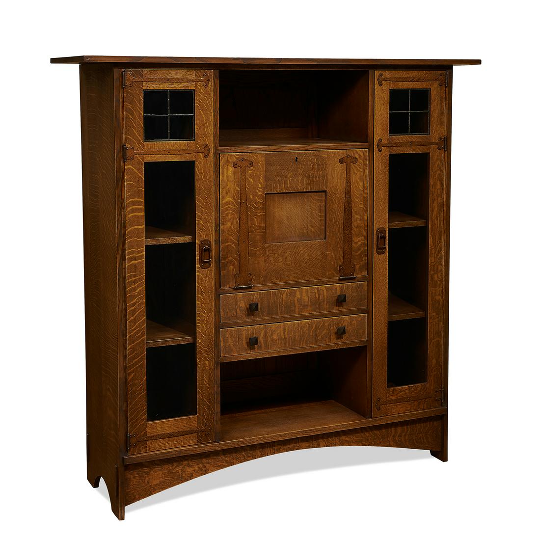 Warren Hile Studio drop-front desk (1 of 2)