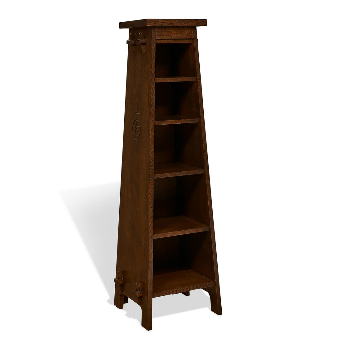 Stickley-Audi tall pedestal, #080 (1 of 1)
