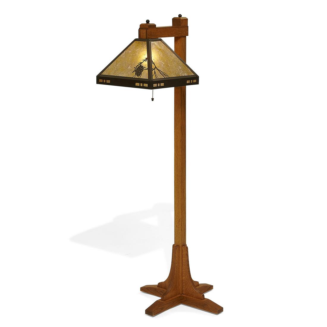 Mica Lamp Co. contemporary floor lamp (1 of 2)