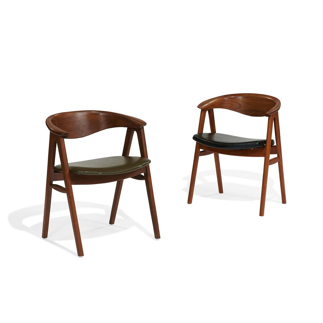 Erik Kirkegaard for Dux Compass armchairs (1 of 2)