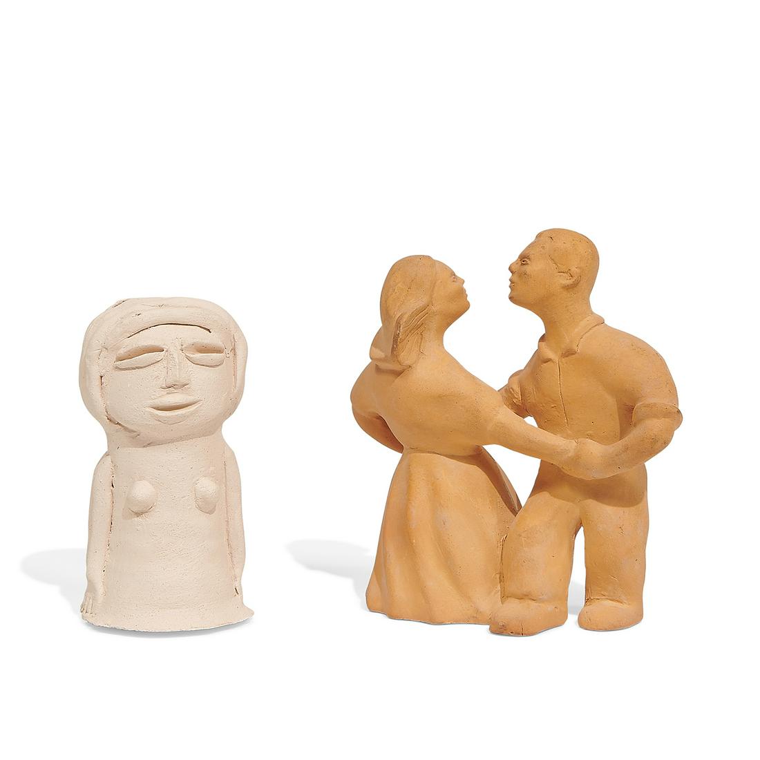 Mary Scheier figural sculptures (1 of 4)