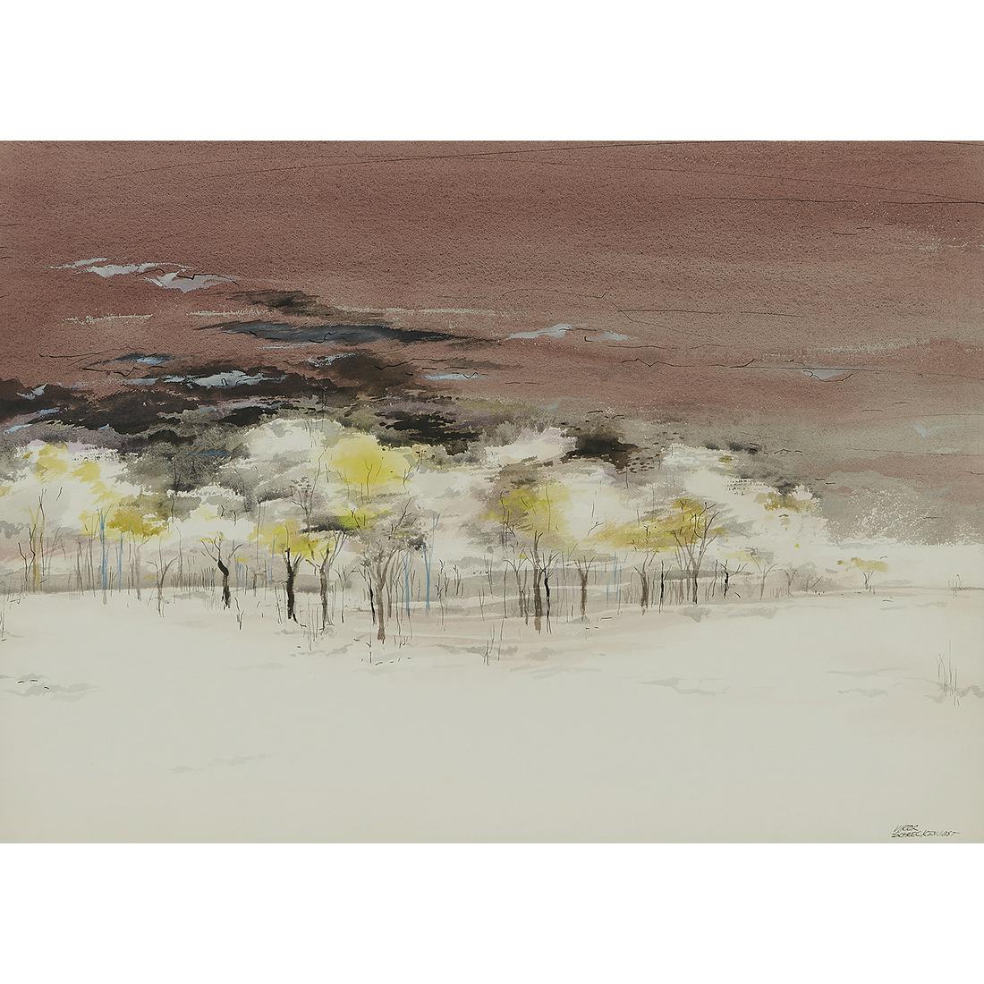 Viktor Schreckengost, Fall Landscape, 1964 (1 of 4)