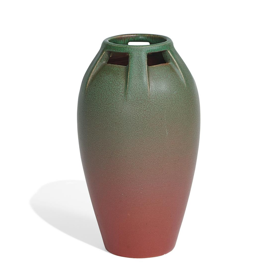 Attr. William E. Hentschel, Rookwood vase (1 of 3)