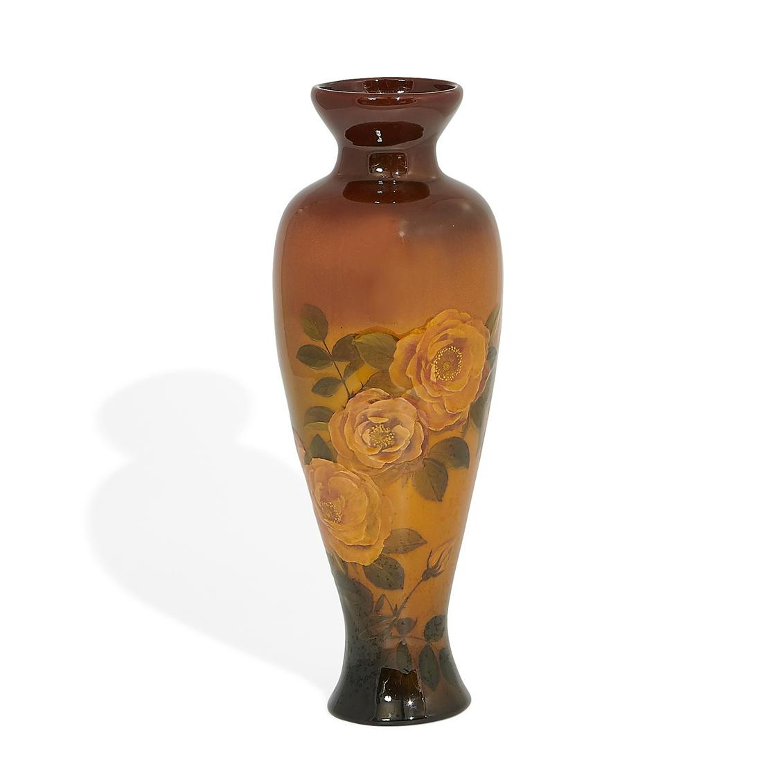 Kataro Shirayamadani Rookwood Standard Glaze vase (1 of 3)