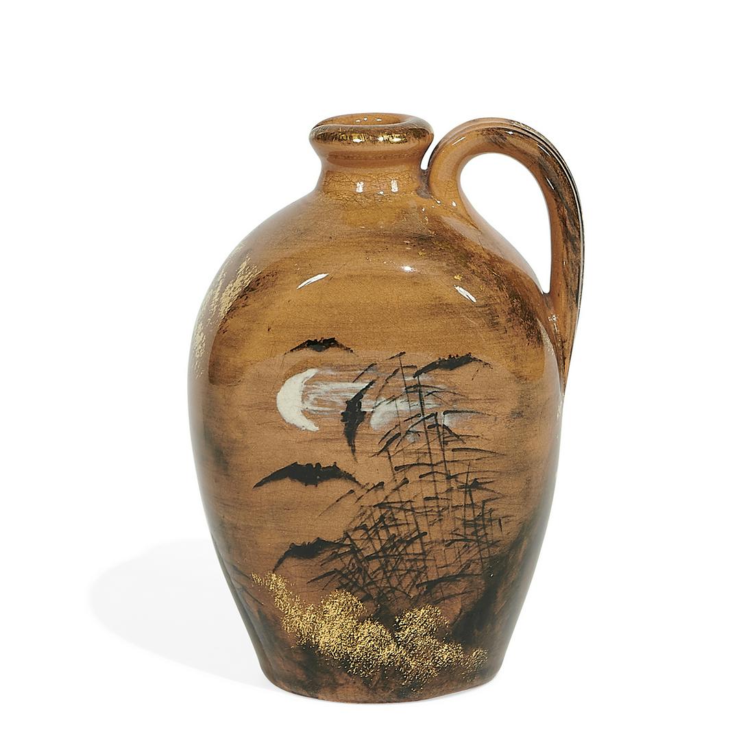 Martin Rettig, Rookwood Limoges style perfume jug (1 of 4)