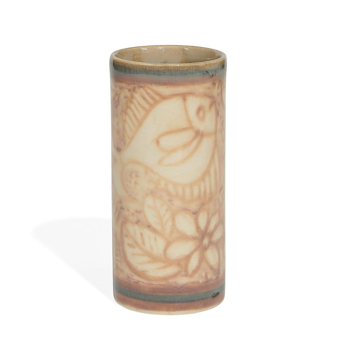 Jens Jensen, Rookwood Pottery porcelain vase (1 of 4)