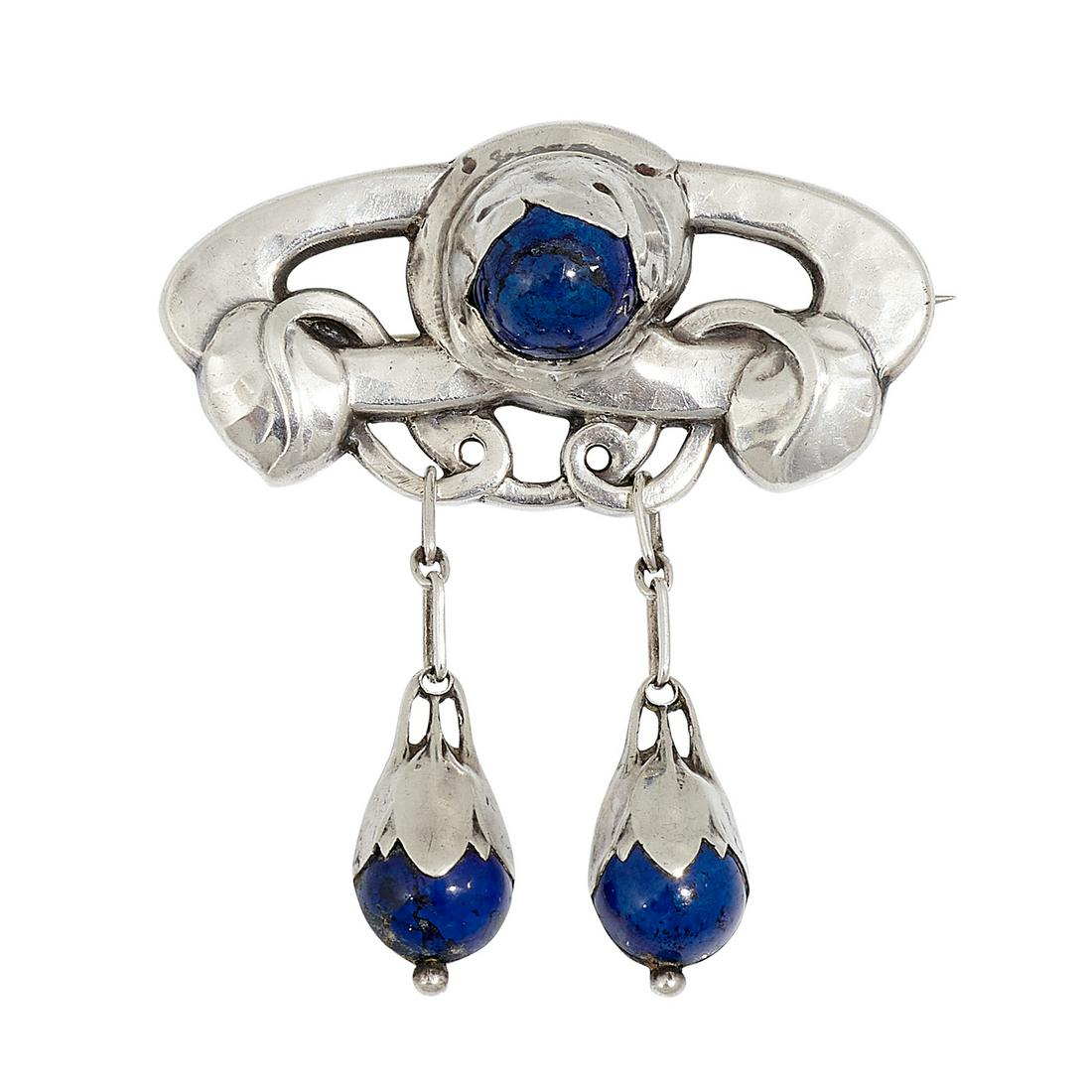 Skønvirke, possibly Evald Nielsen brooch (1 of 2)