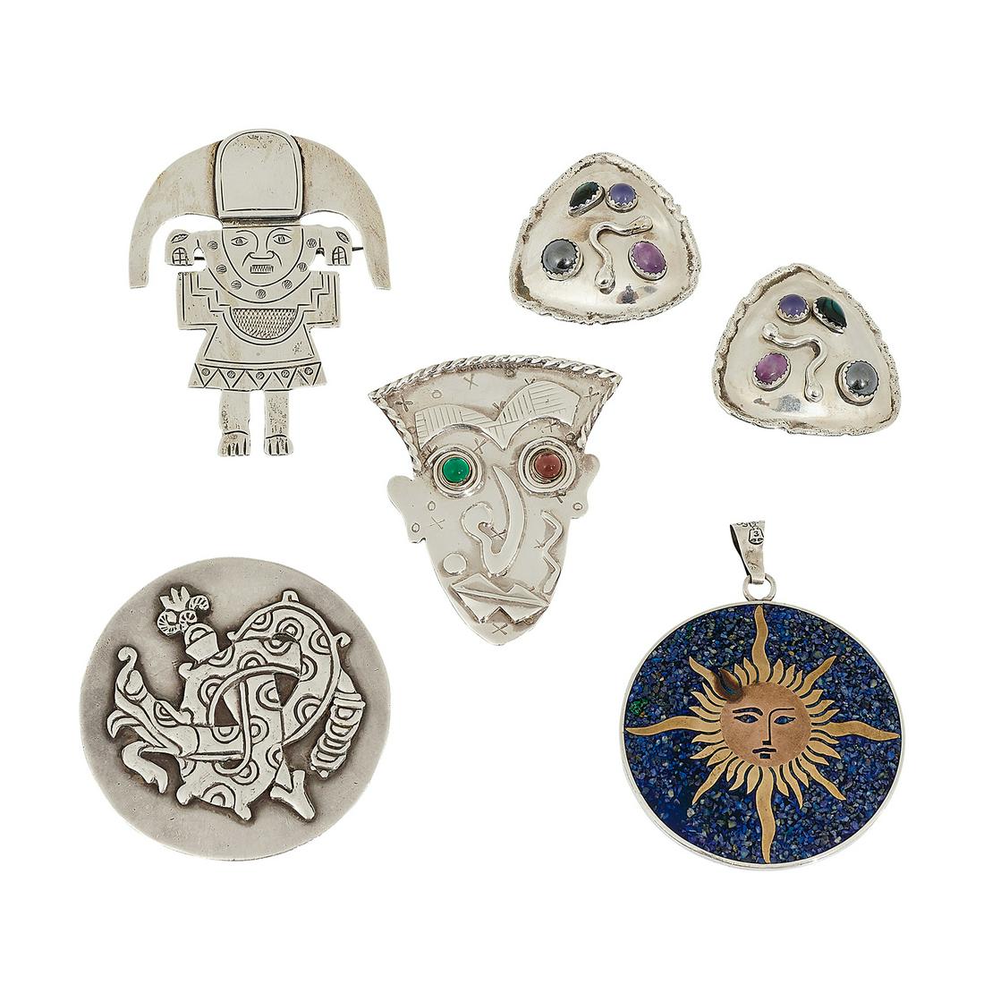 Miscellaneous jewelry articles, five (1 of 2)