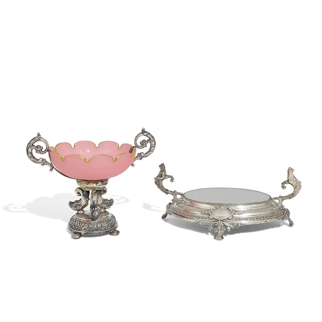 Antique Continental table articles, two (1 of 3)