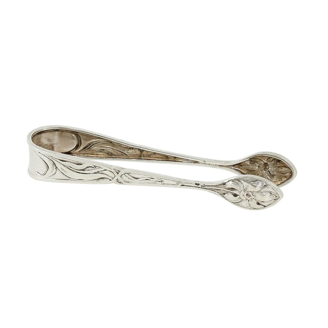 Austro-Hungarian Art Nouveau sugar tongs (1 of 3)
