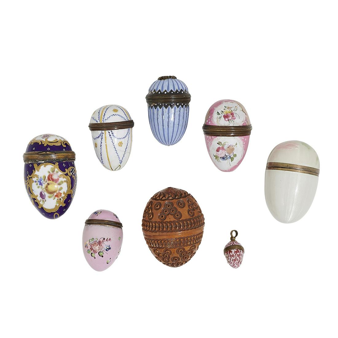 English Bilston Battersea & Others, boxes (1 of 2)