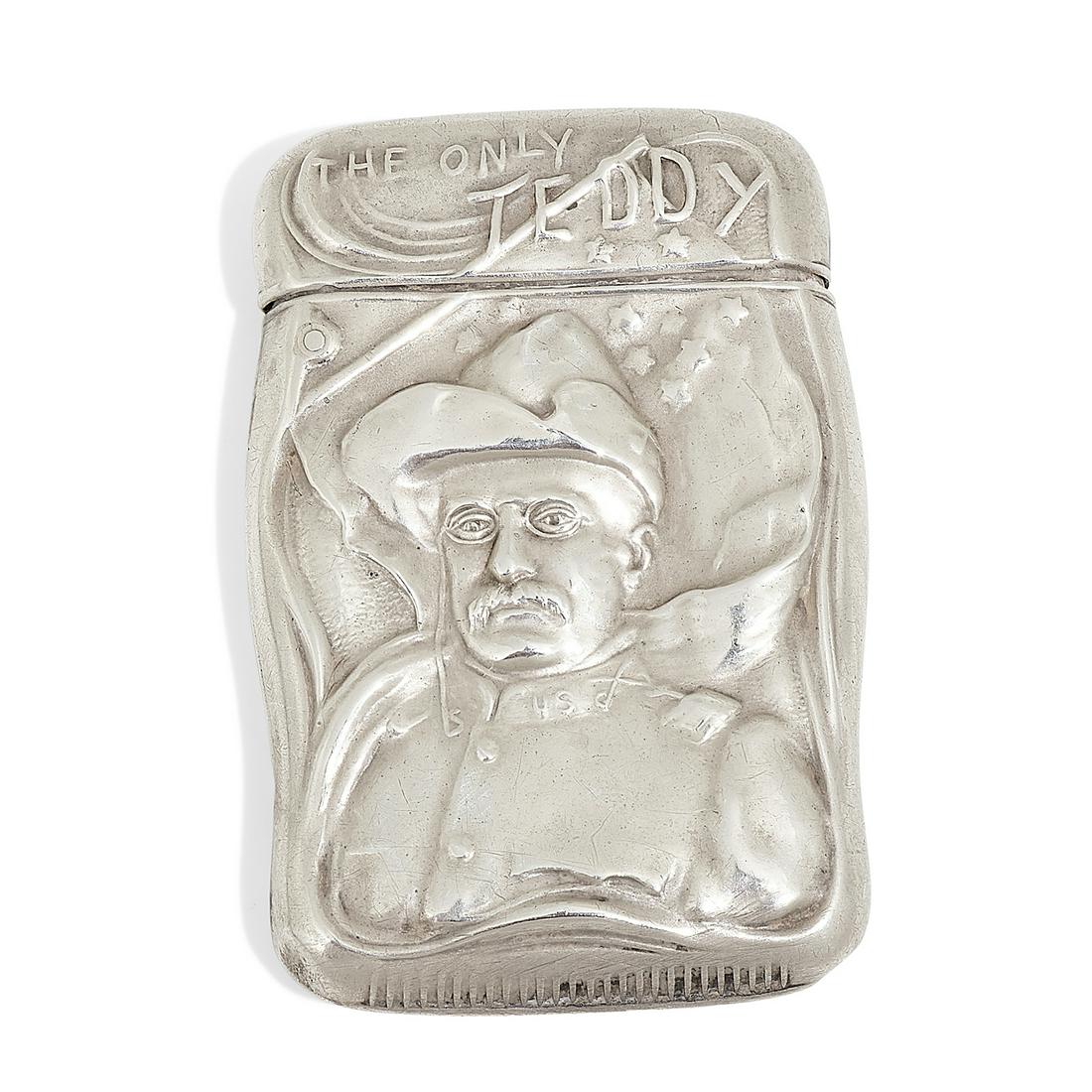 American, Presidential match safe / vesta (1 of 3)