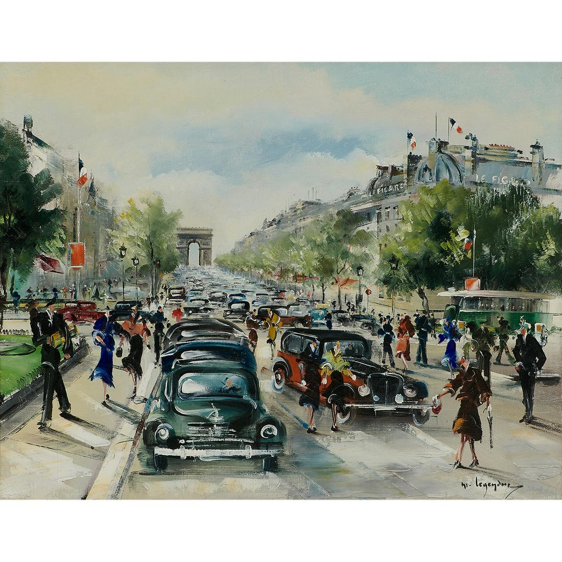 Maurice Louis Legendre, L’Arc de Triomphe (1 of 2)