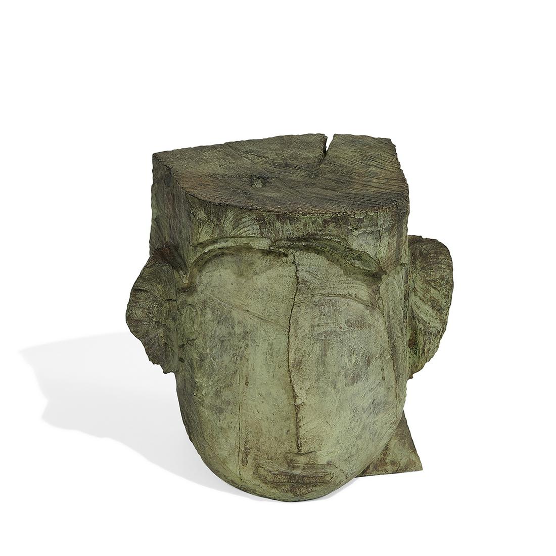 Dietrich Klinge, Kopf 204: Dietrich Klinge (German, b. 1954) Kopf 204, 2008 bronze signed, dated, numbered and marked with the artist's symbol in casting edition of 9 8 1/8"h x 8 3/4"w x 7 1/2"d Provenance: Die Gallerie GmbH, F