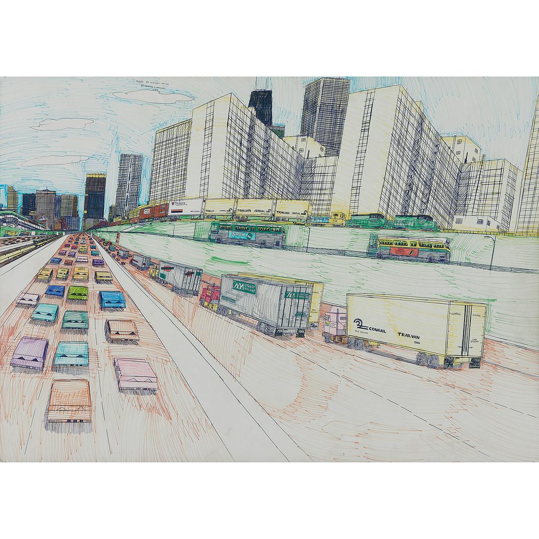 Wesley Willis, The Dan Ryan Expressway (1 of 2)