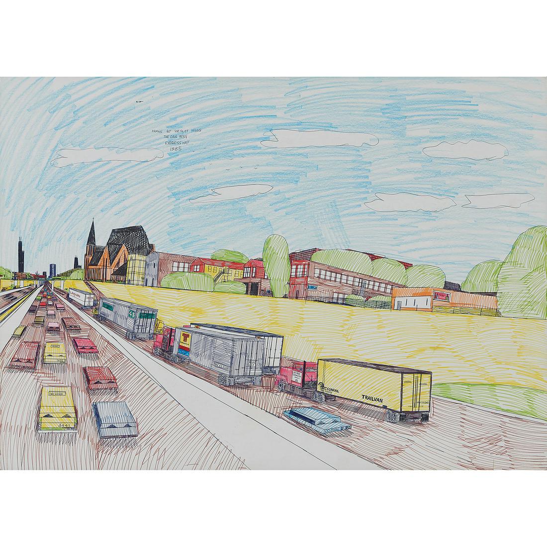 Wesley Willis, The Dan Ryan Expressway (1 of 2)