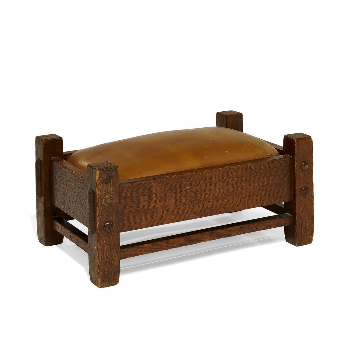 Stickley Brothers footstool, #5674 (1 of 2)