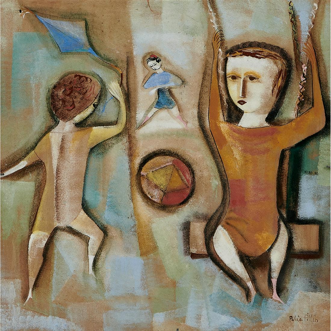 Polia Pillin ceramic wall plaque (1 of 3)