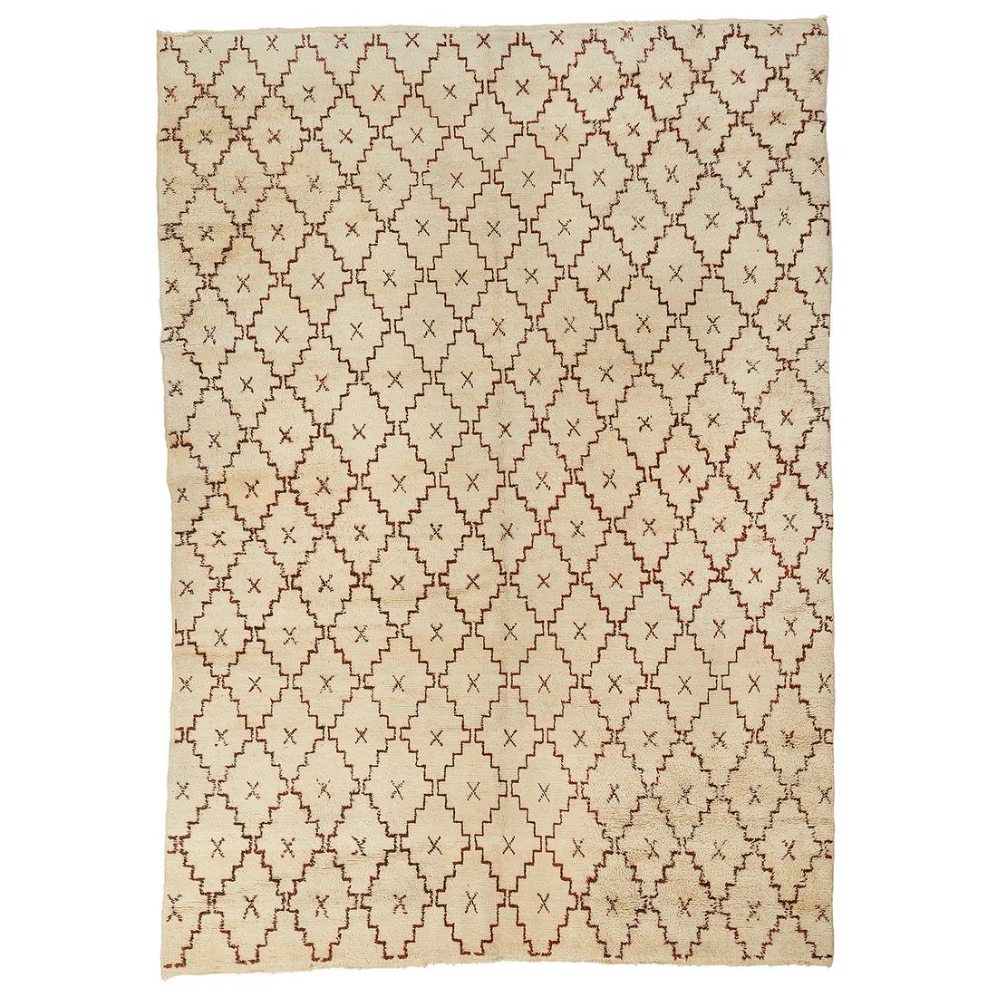 Berber Beni Ourain rug 7' 11" x 11' 4" (1 of 1)