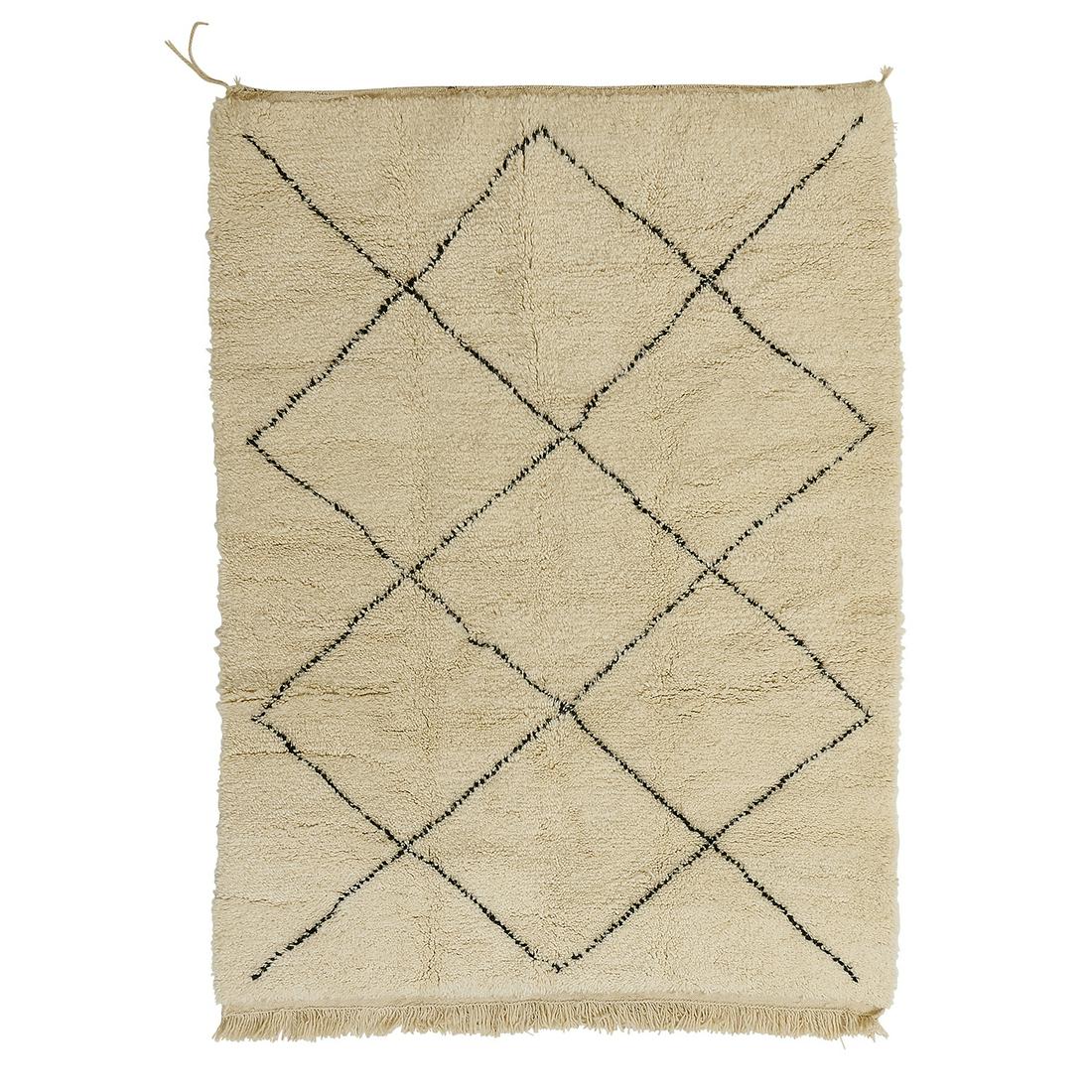 Berber Beni Ourain rug 4' 6" x 6' 6" (1 of 1)