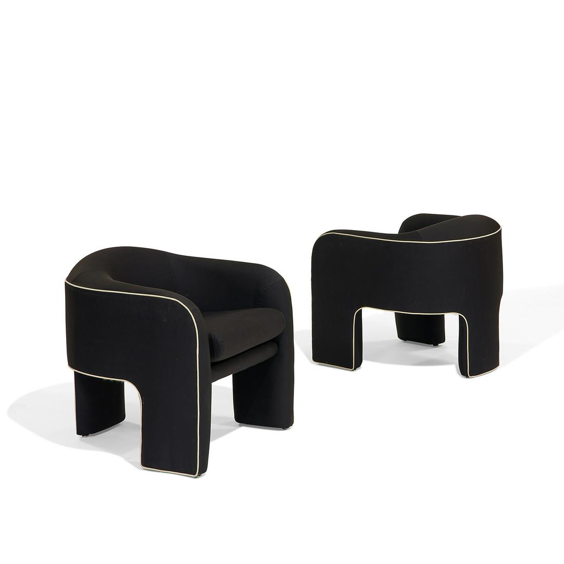 Vladimir Kagan (Attr.) lounge chairs (1 of 2)