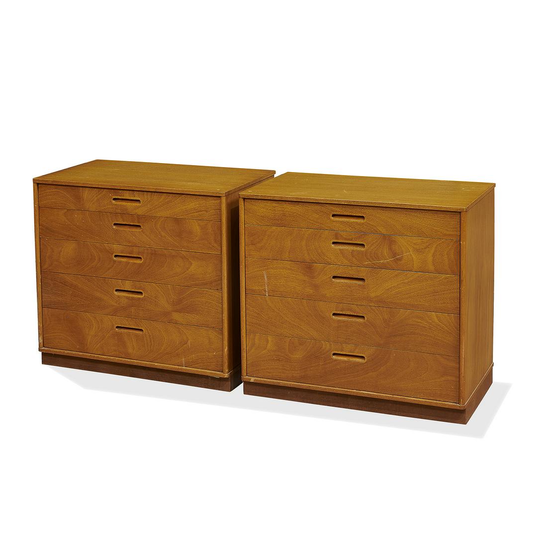 Edward Wormley Dunbar dressers, pair (1 of 3)
