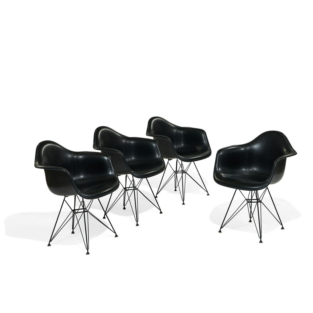 Charles & Ray Eames DAR-1 chairs, four (1 of 2)