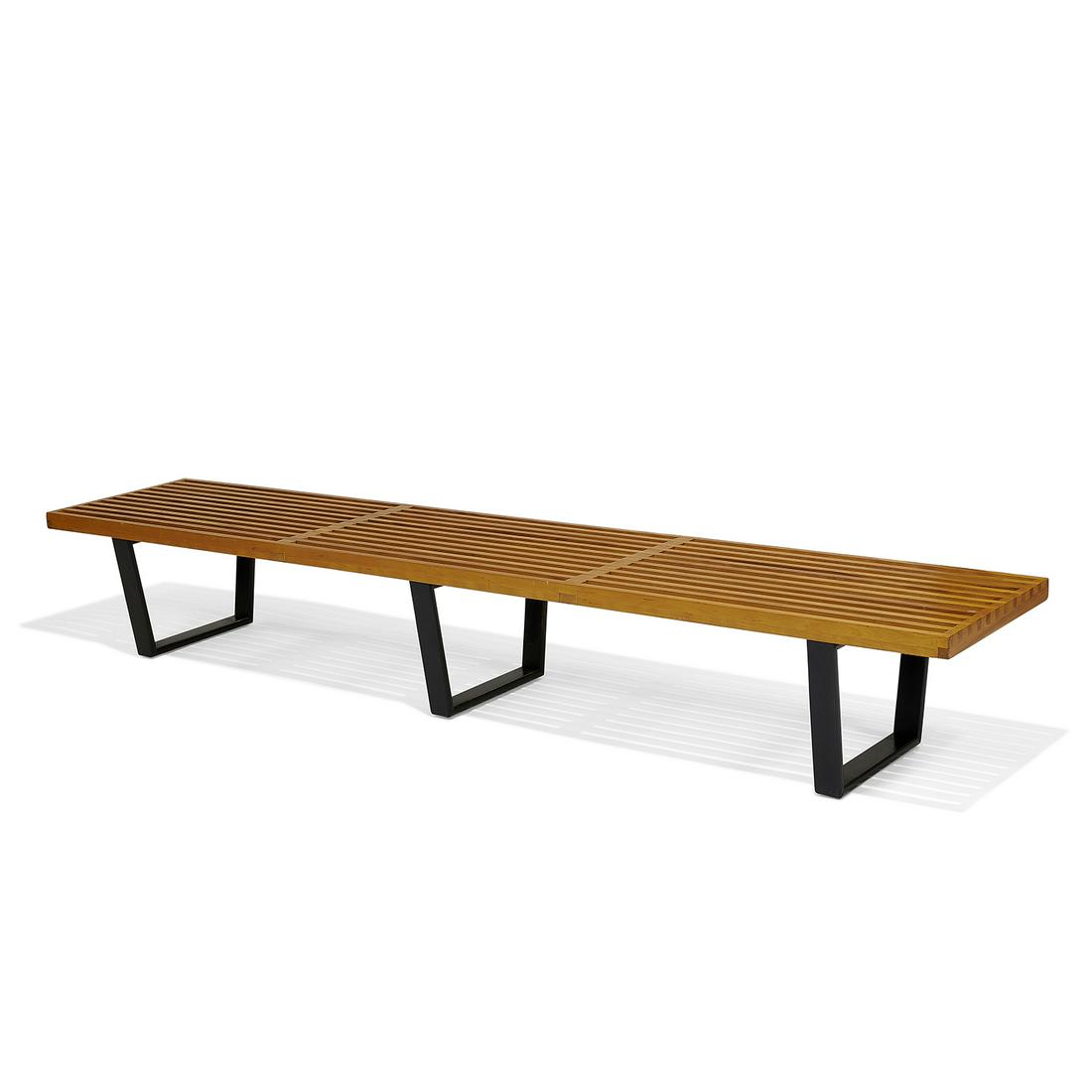 George Nelson Herman Miller slat bench (1 of 4)