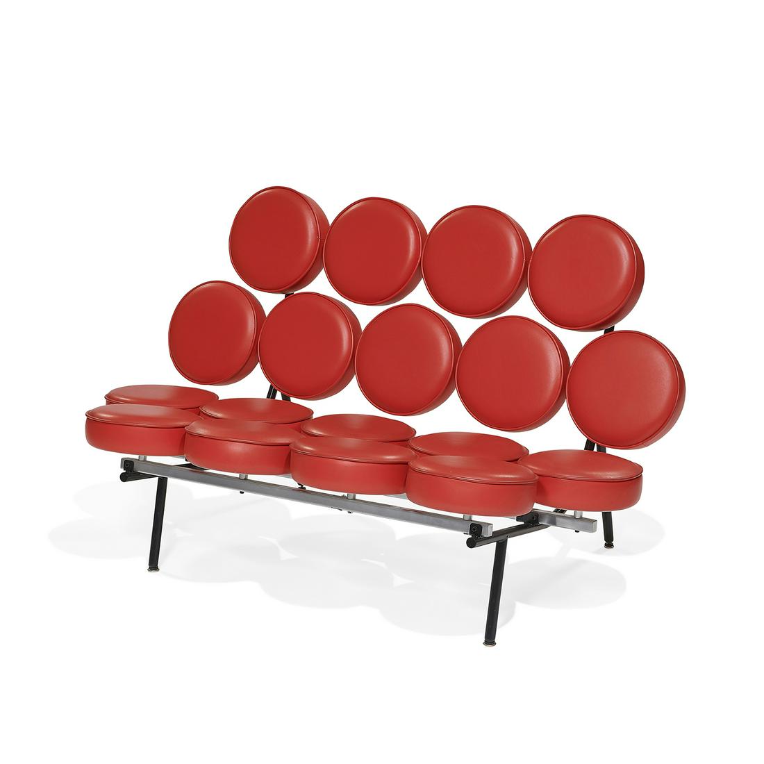 George Nelson Herman Miller Marshmallow sofa (1 of 4)