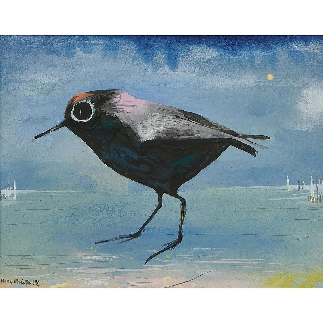 Karl Priebe, Shore Bird, 1954 (1 of 2)