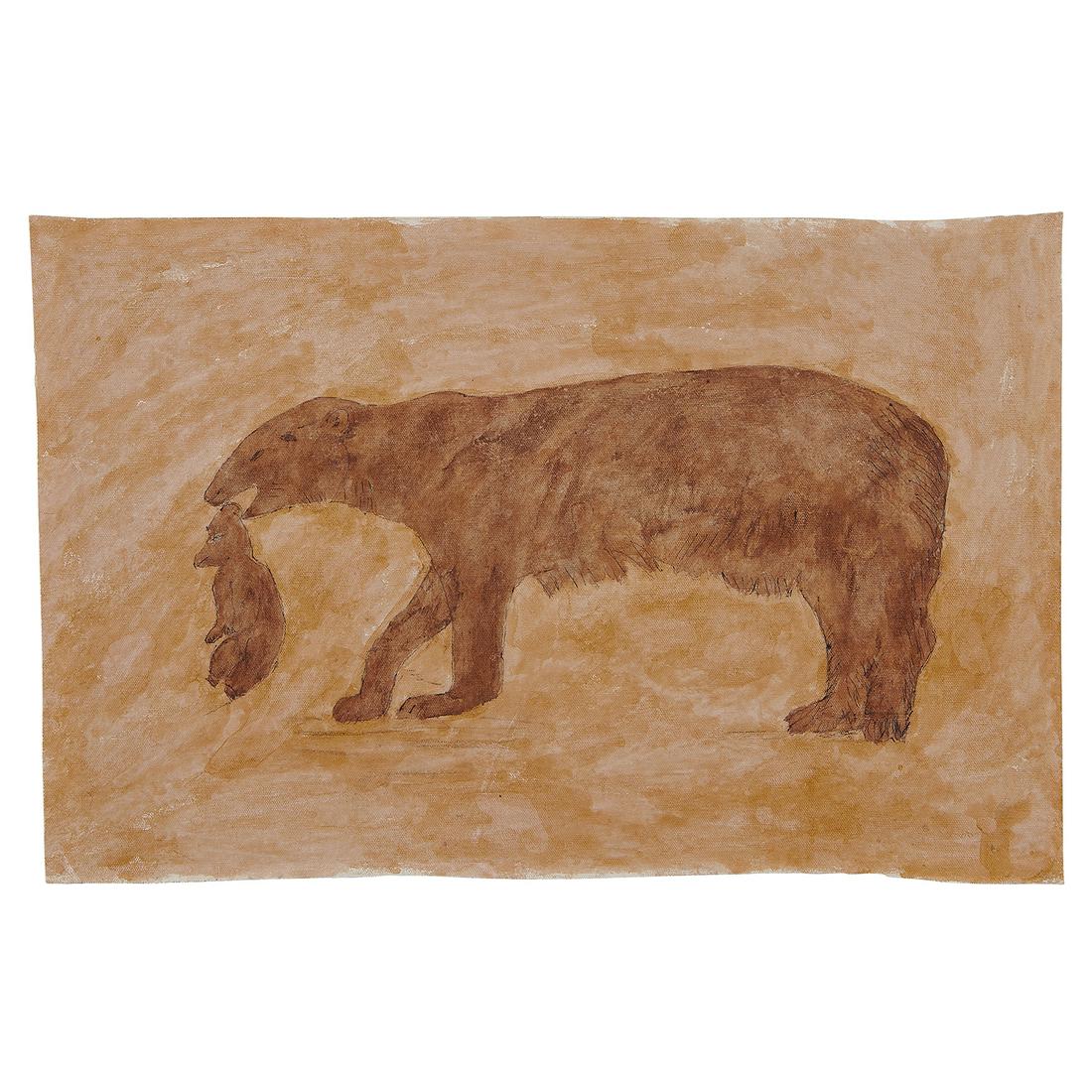 Lee Godie, Bear together with Daisy (two works) (1 of 4)