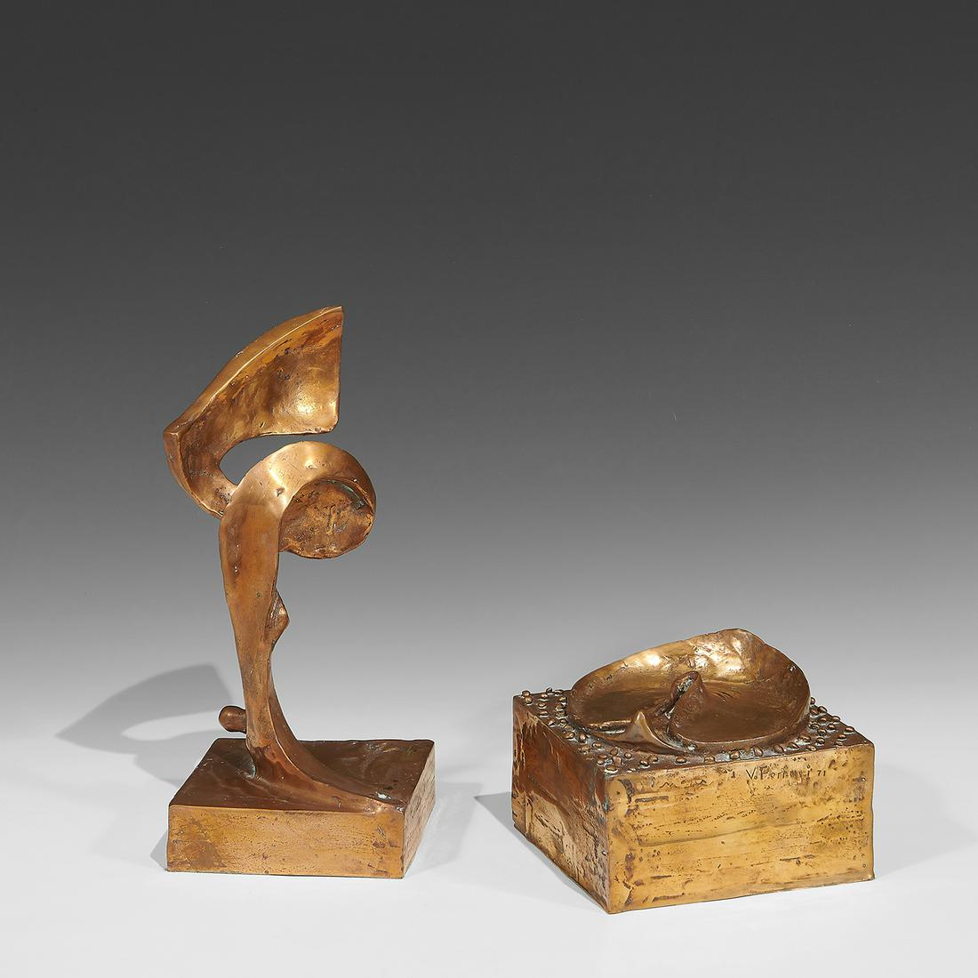 Virginio Ferrari, Abstractions (two works), 1971 (1 of 5)