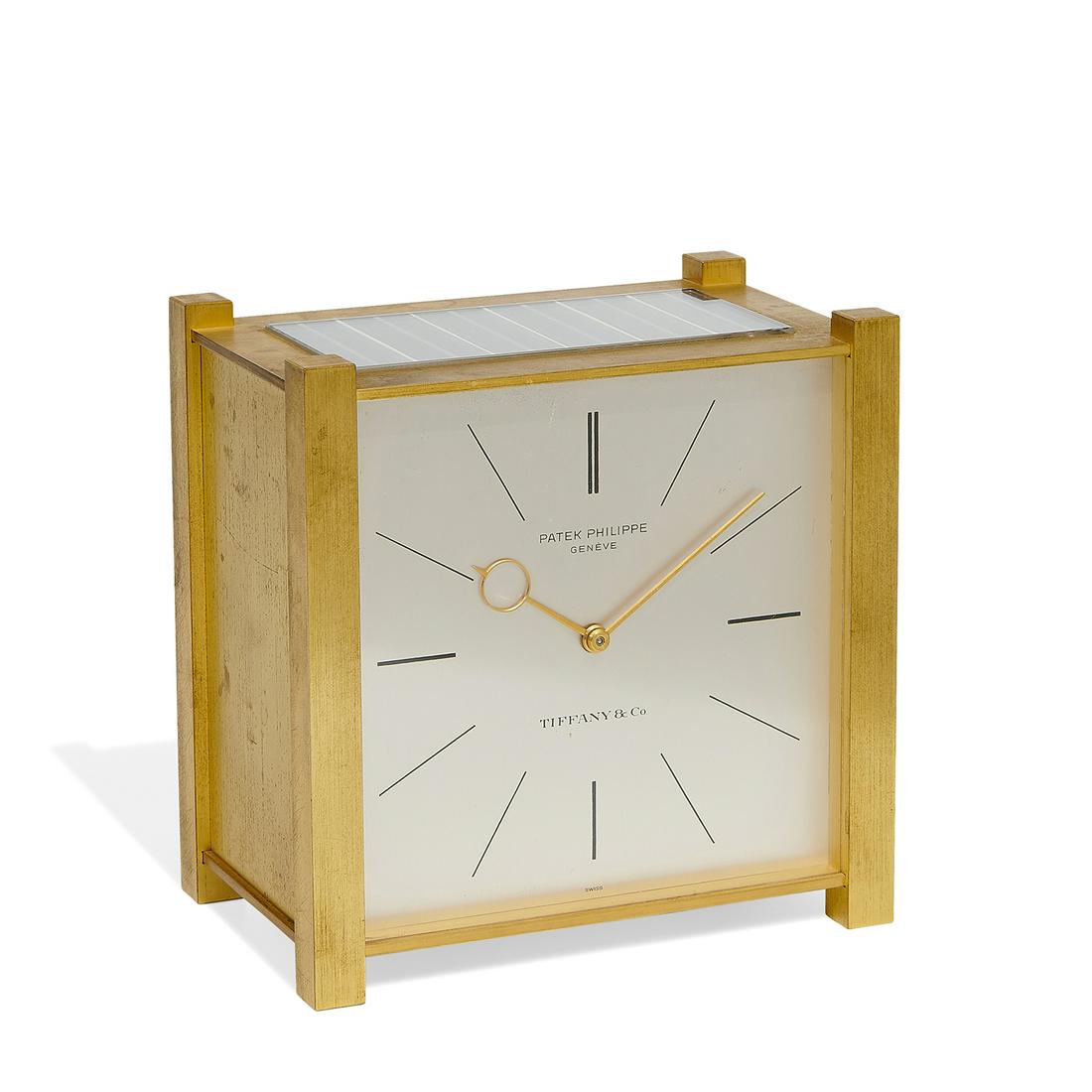 Patek Philippe Tiffany & Co. solar desk clock (1 of 5)