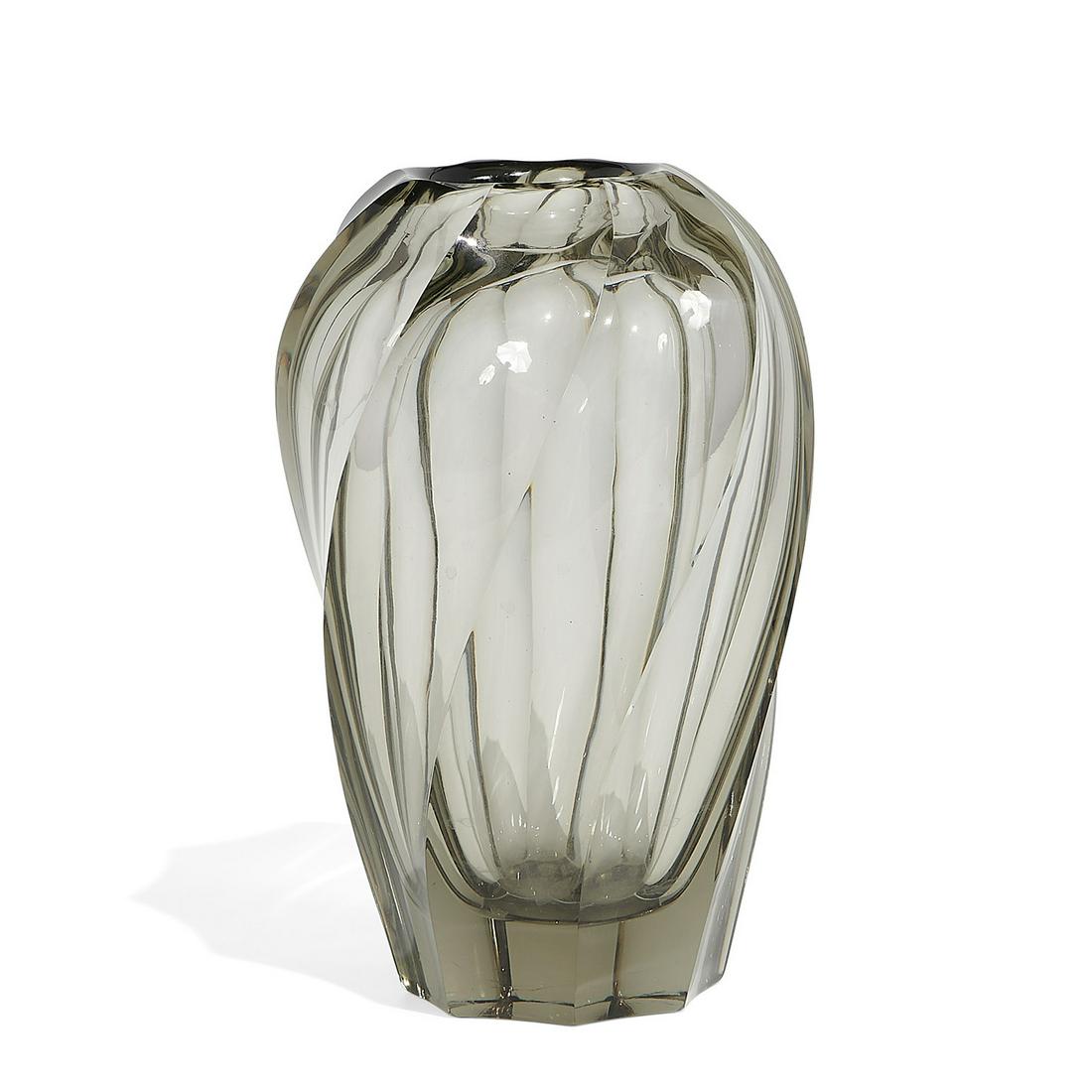 Elis Bergh Kosta Boda spiral vase (1 of 3)