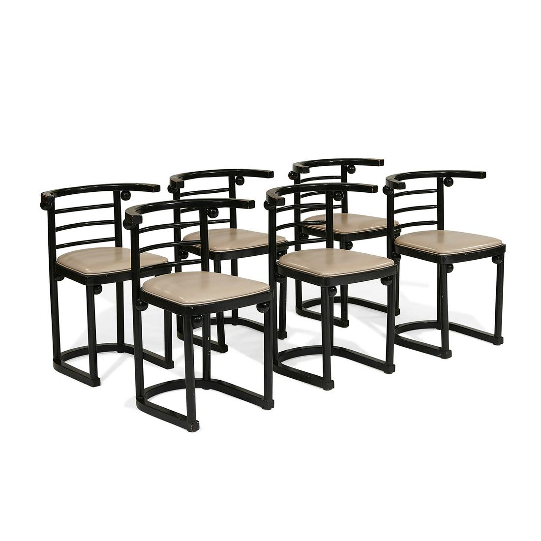 Josef Hoffmann Thonet Fledermaus chairs (1 of 2)