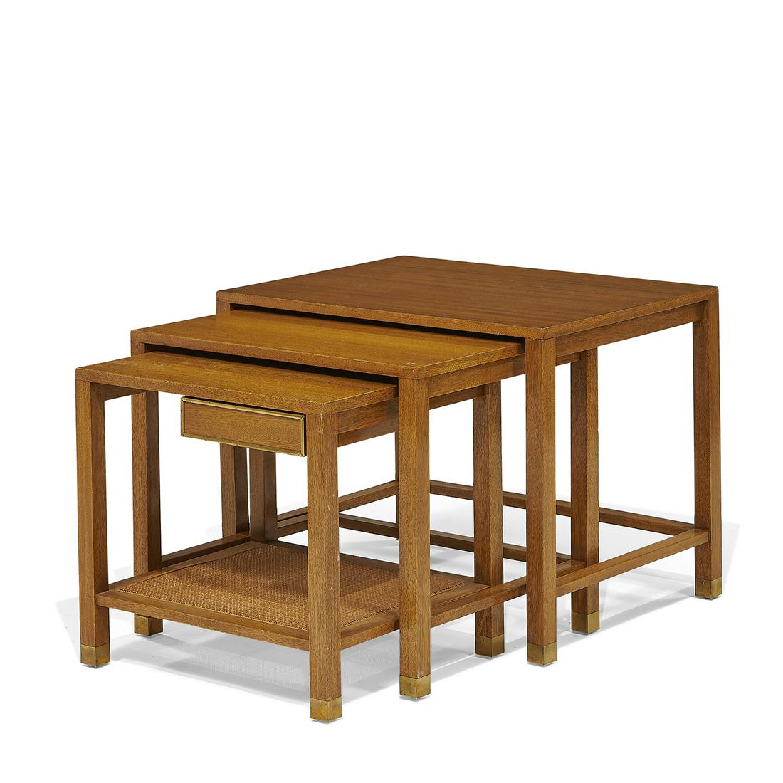 Attributed to Harvey Probber nesting tables (1 of 2)
