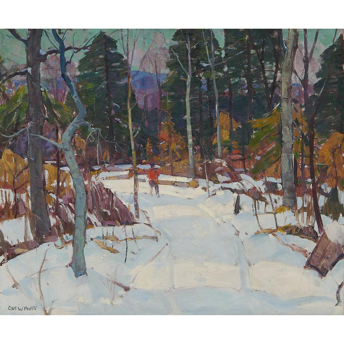 Carl W. Peters, Hunter in the Woods (1 of 2)