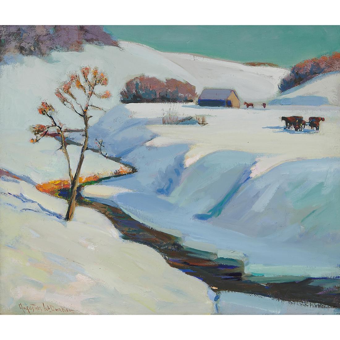 Augustus William Dunbier, The Depths of Winter (1 of 2)