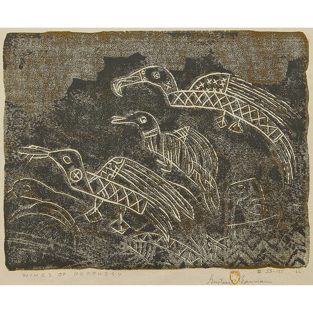 Gustave Baumann, Wings of Prophecy, 1951 (1 of 2)