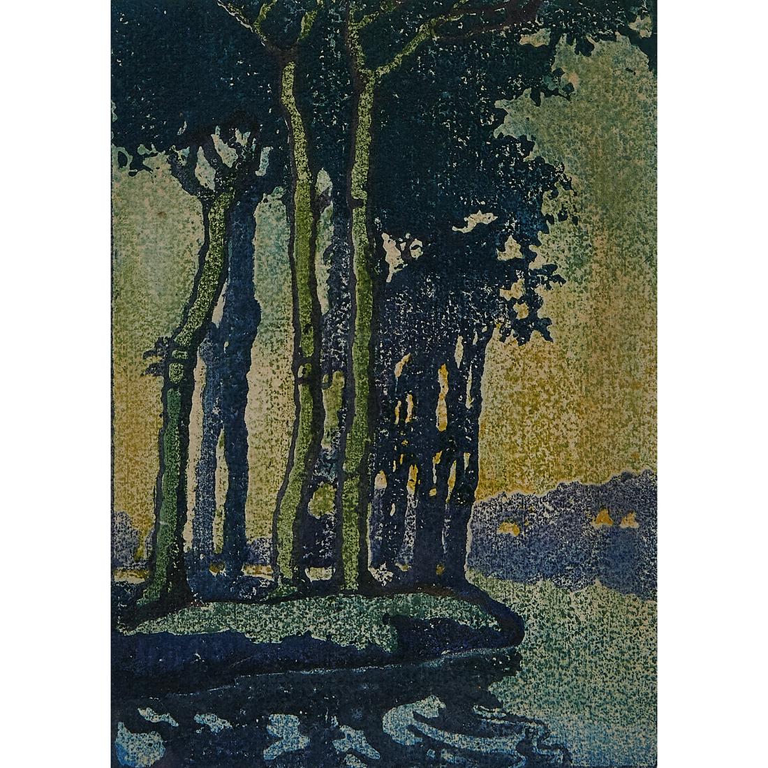 Margaret Jordan Patterson, On the Canal (1 of 2)