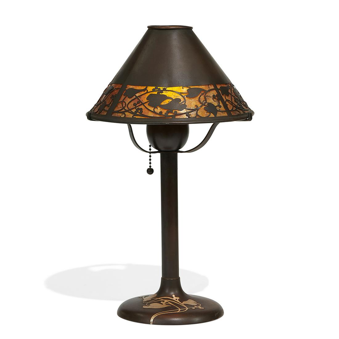 Heintz Art Metal Shop table lamp, #5508 (1 of 4)