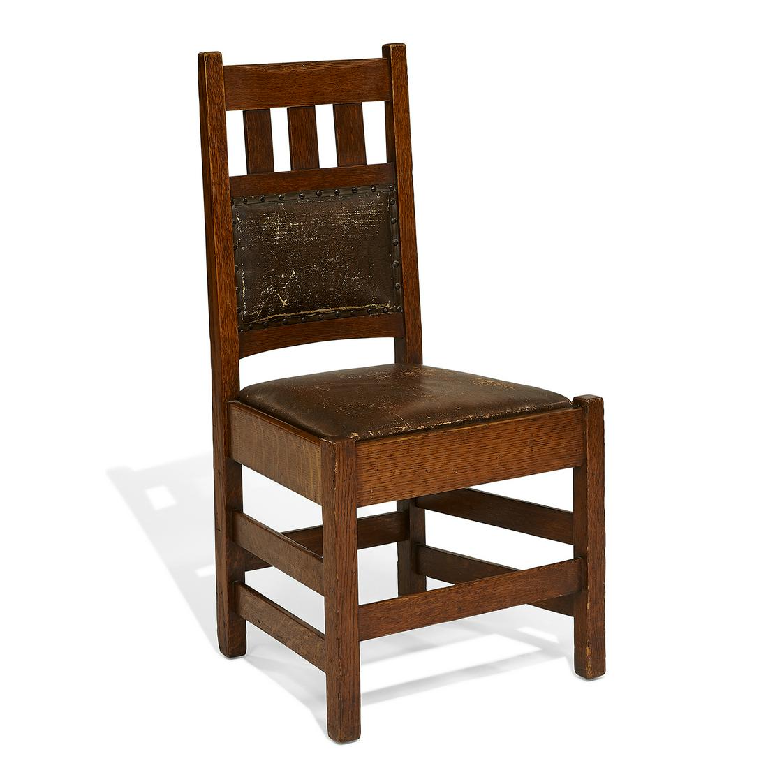Stickley Brothers side chair, #792 1/2 (1 of 2)