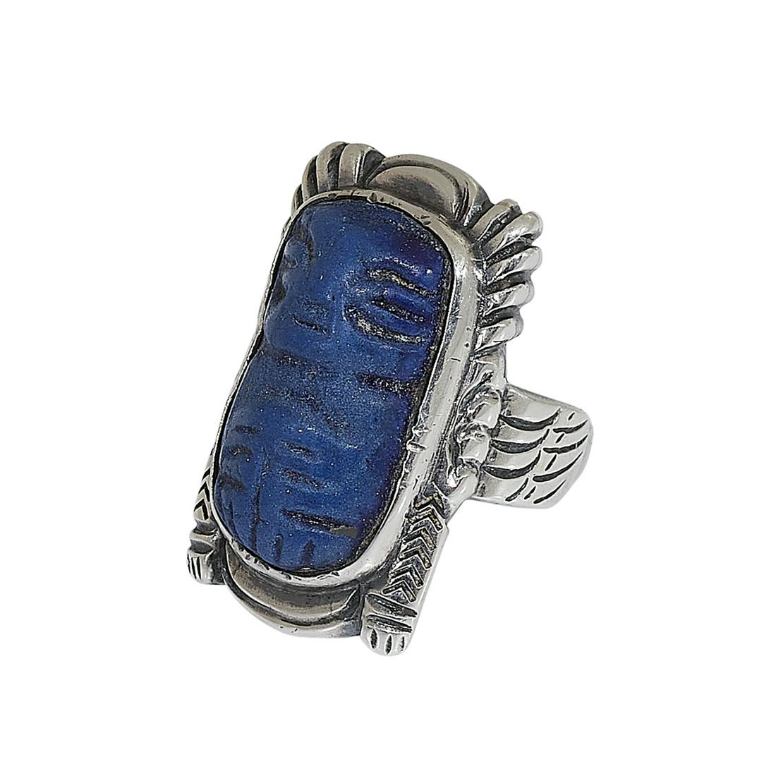 The Kalo Shop ring with ethnographic stone (1 of 4)