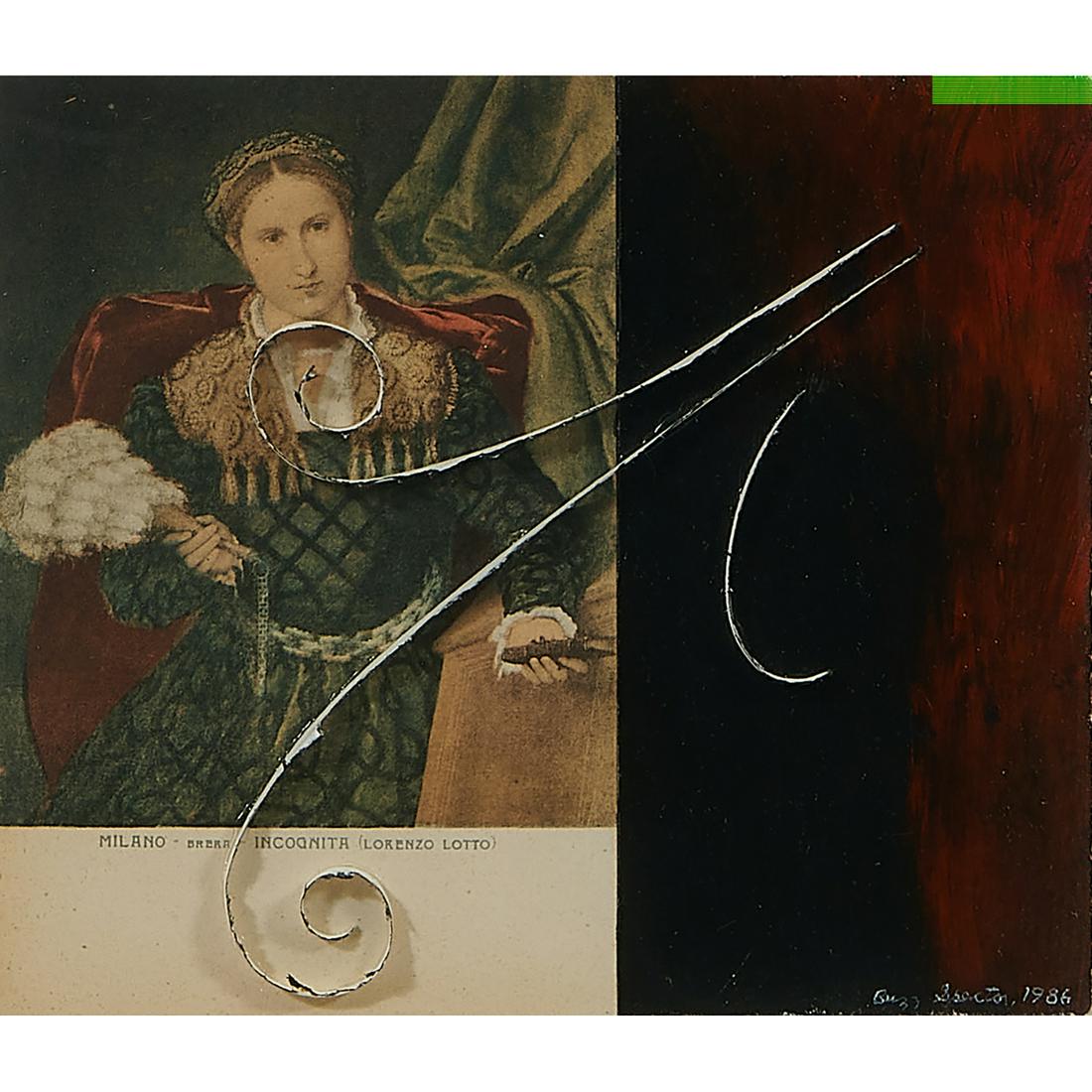 Buzz Spector, Untitled Collage, 1986 (1 of 2)