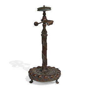 Style of Tiffany Studios table lamp base (1 of 3)