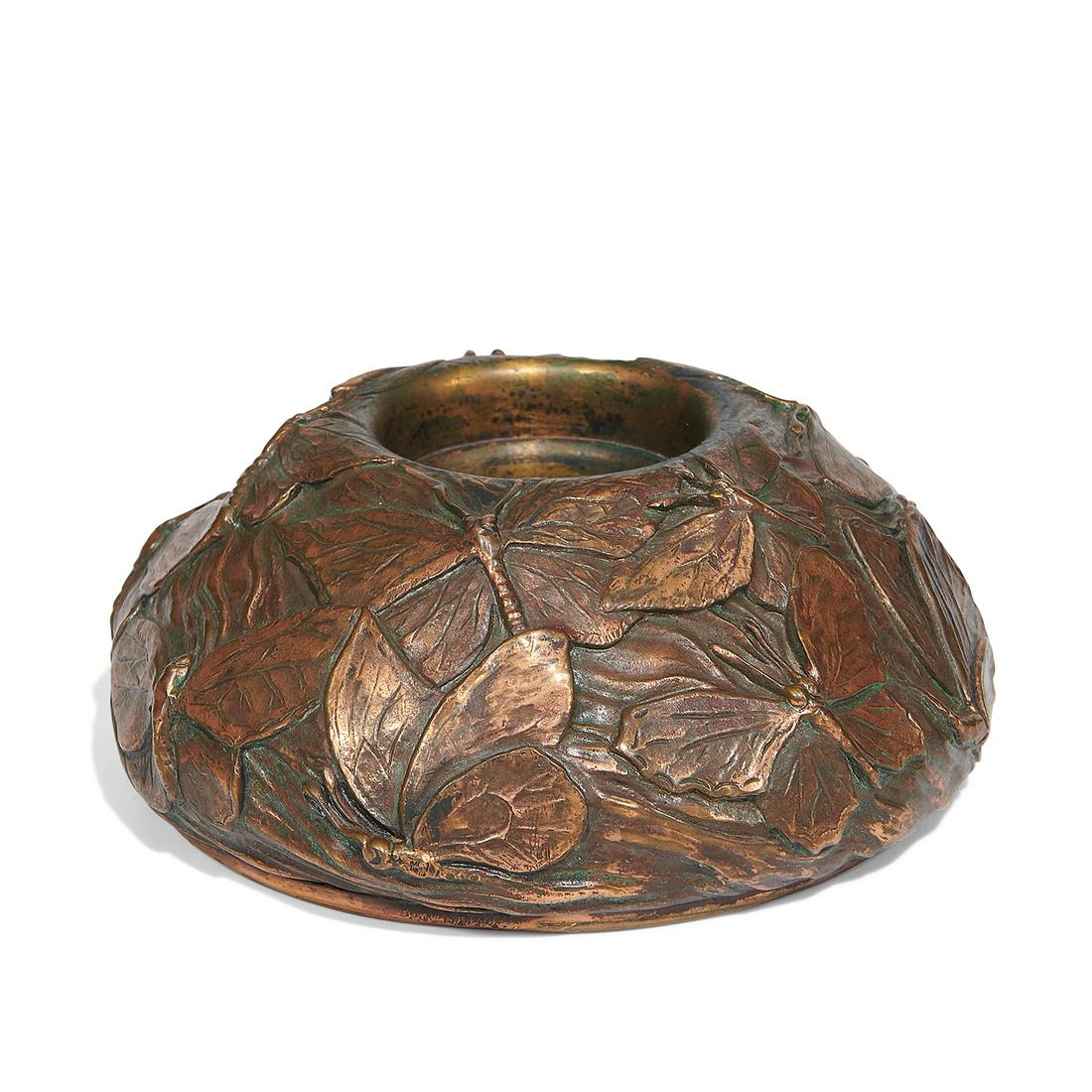 Tiffany Studios inkwell, #27421 (1 of 3)