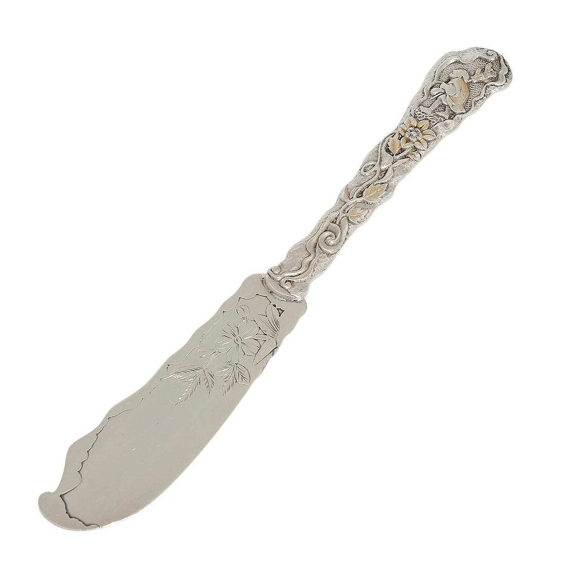 Gorham Mfg. Co. Hizen master butter spreader (1 of 4)