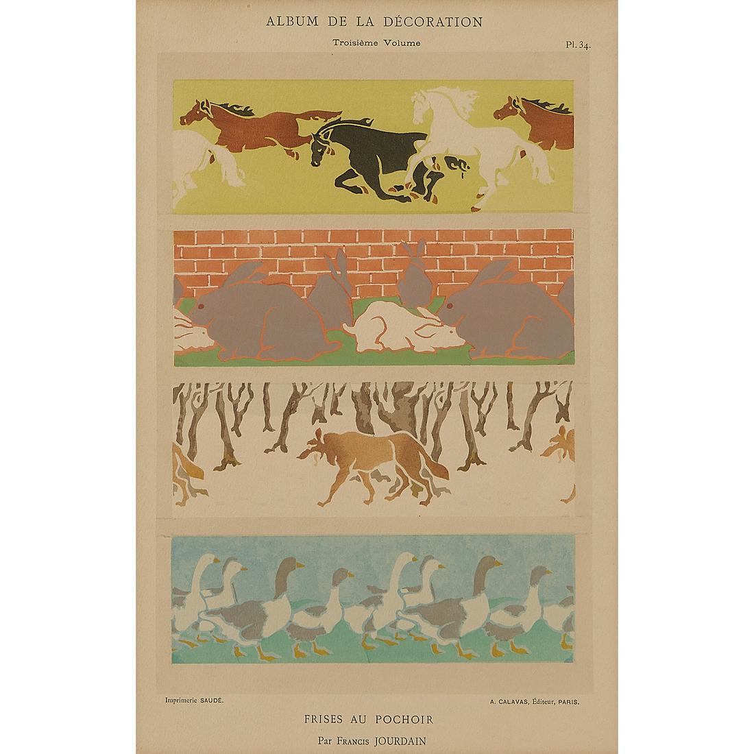 Francis Jourdain, Frises Au Pochoir (1 of 2)